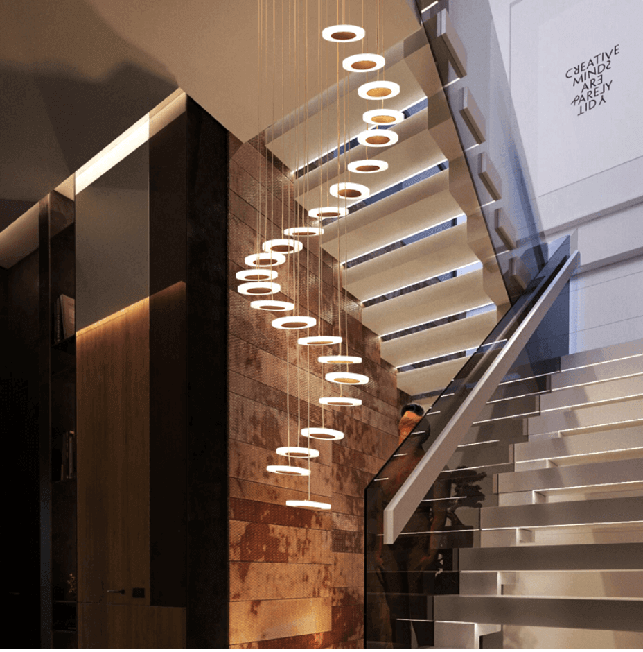 Circle Stairs Pendant Lamp - MaviGadget