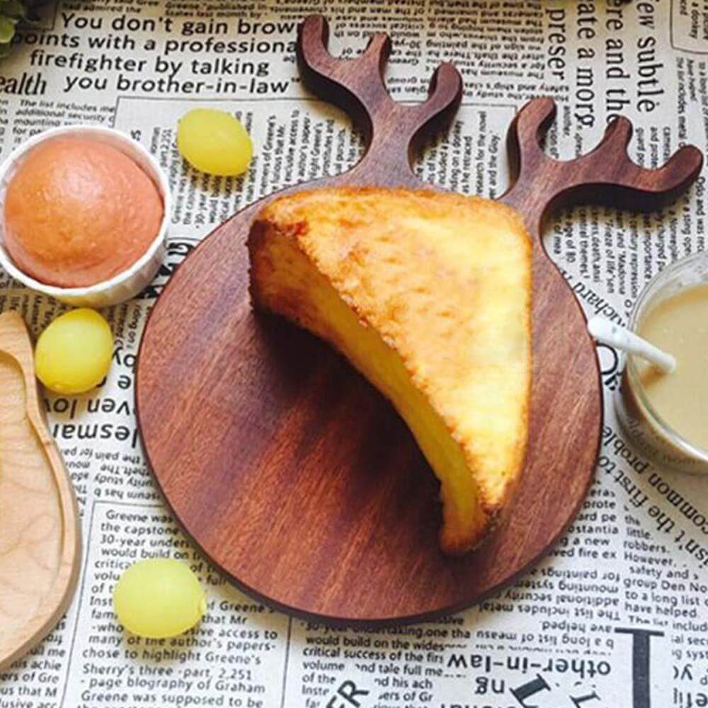 Antler Shape Exquisite Wooden Pizza Stones - MaviGadget