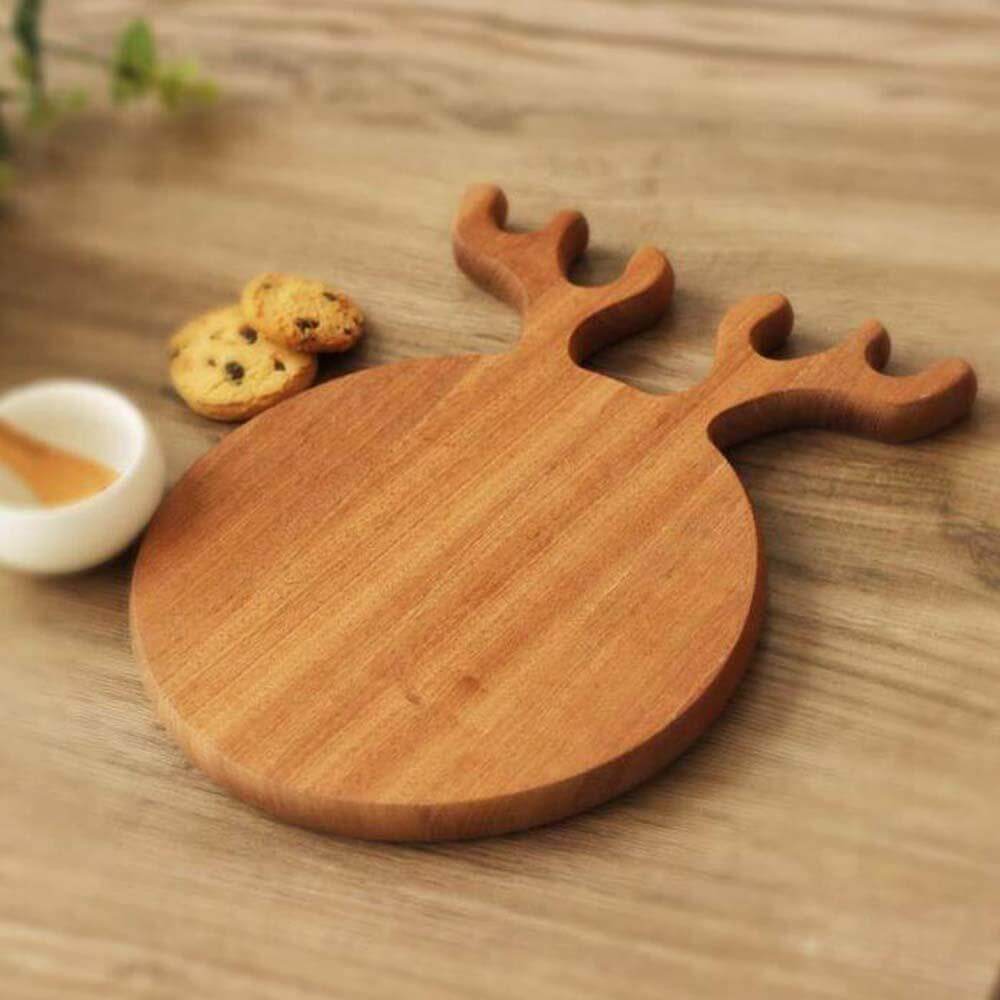 Antler Shape Exquisite Wooden Pizza Stones - MaviGadget
