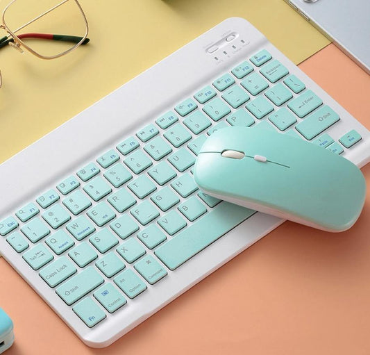Bluetooth Mini Thin Keyboard Mouse Set - MaviGadget