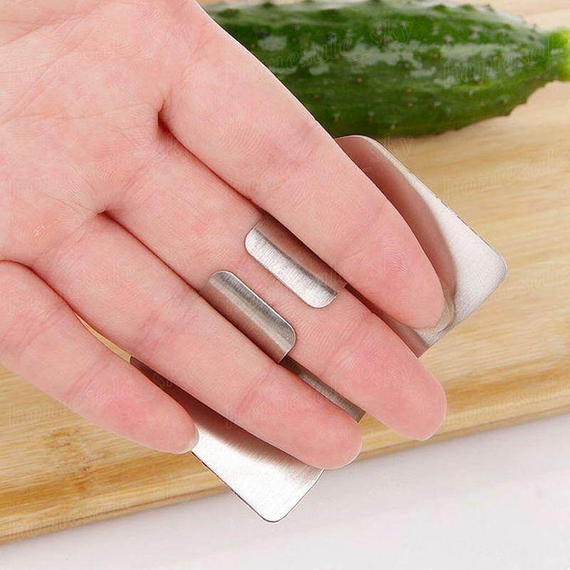 Stainless Steel Safety Cutting Finger Protector - MaviGadget
