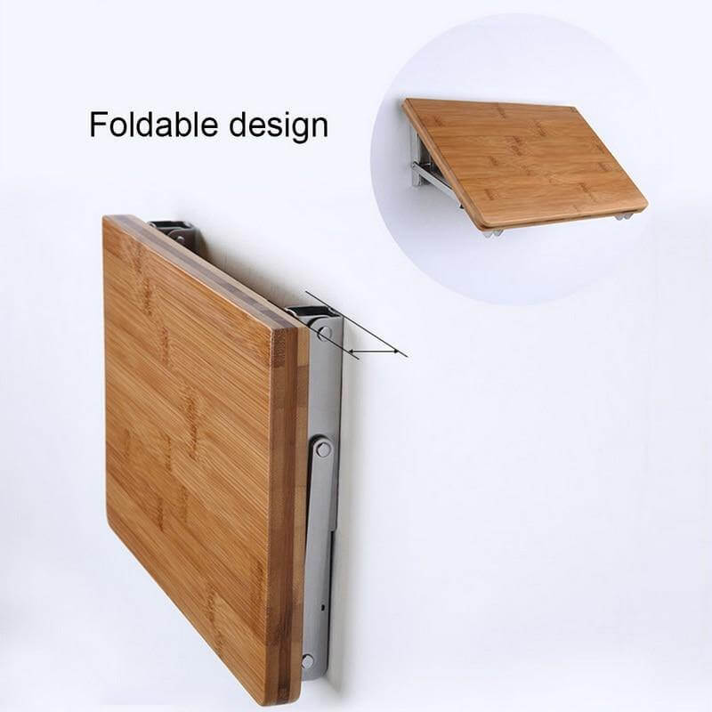 2PCS Triangle Folding Wall Mounted Shelf - MaviGadget