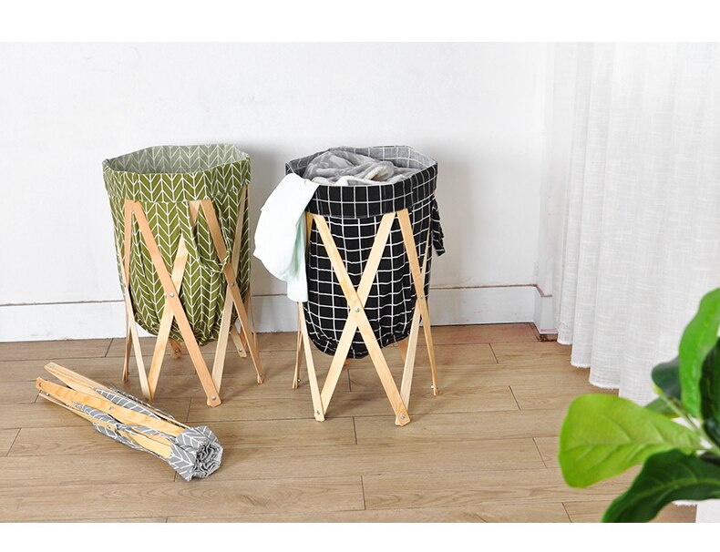 Modern Simple Foldable Creative Large Foldable Laundry Basket