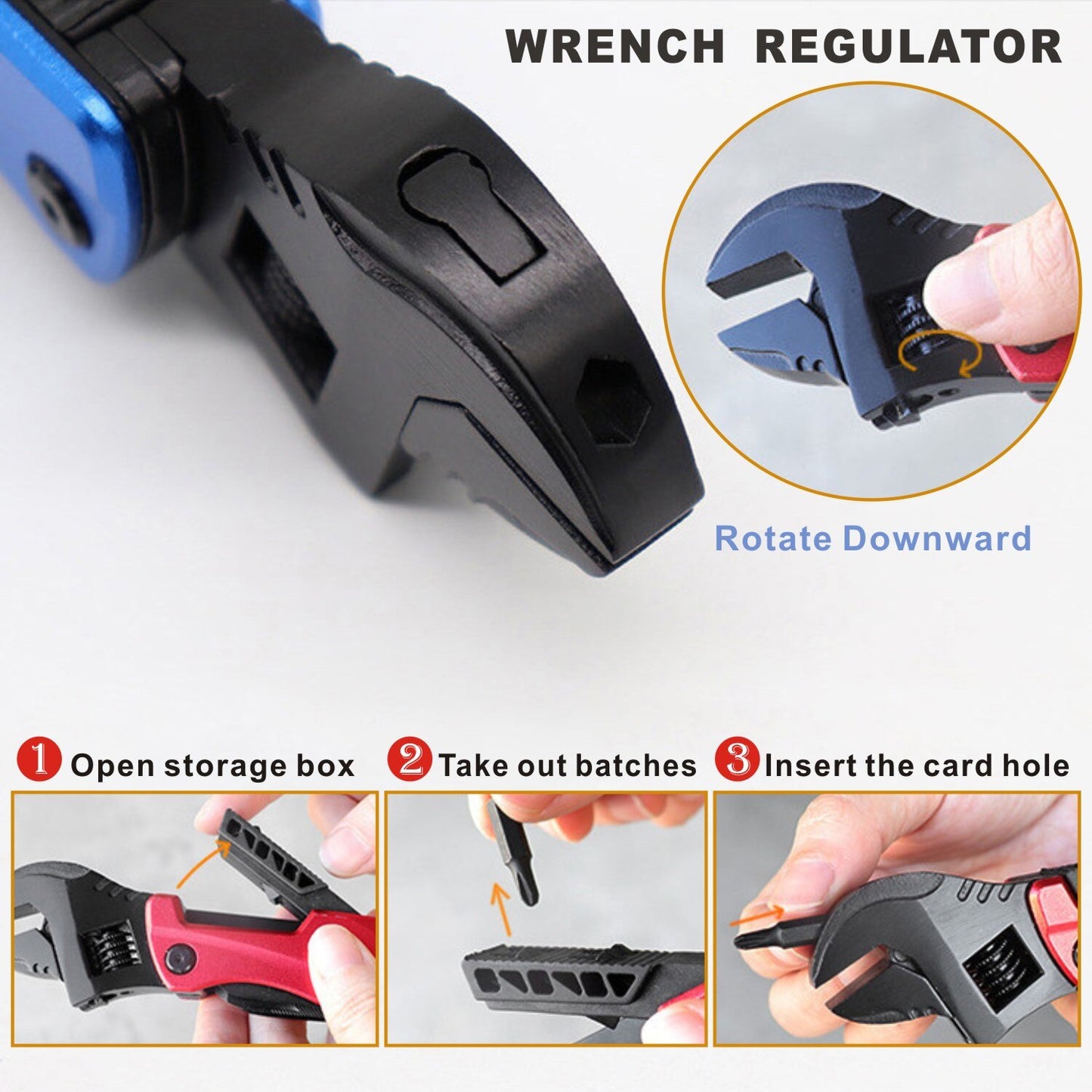 All-in-One Outdoor Helper Multifunctional Pocket Wrench