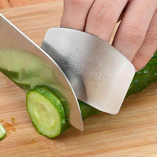 Stainless Steel Safety Cutting Finger Protector - MaviGadget