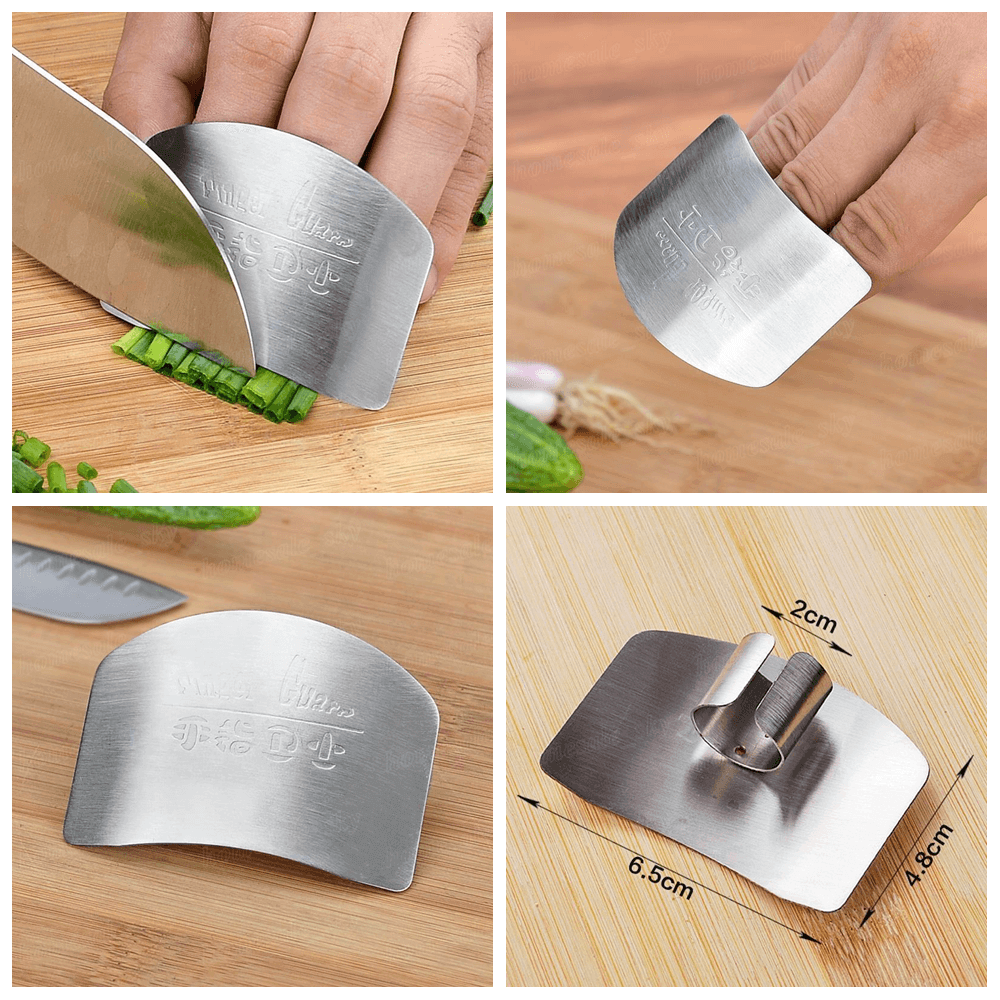 Stainless Steel Safety Cutting Finger Protector - MaviGadget