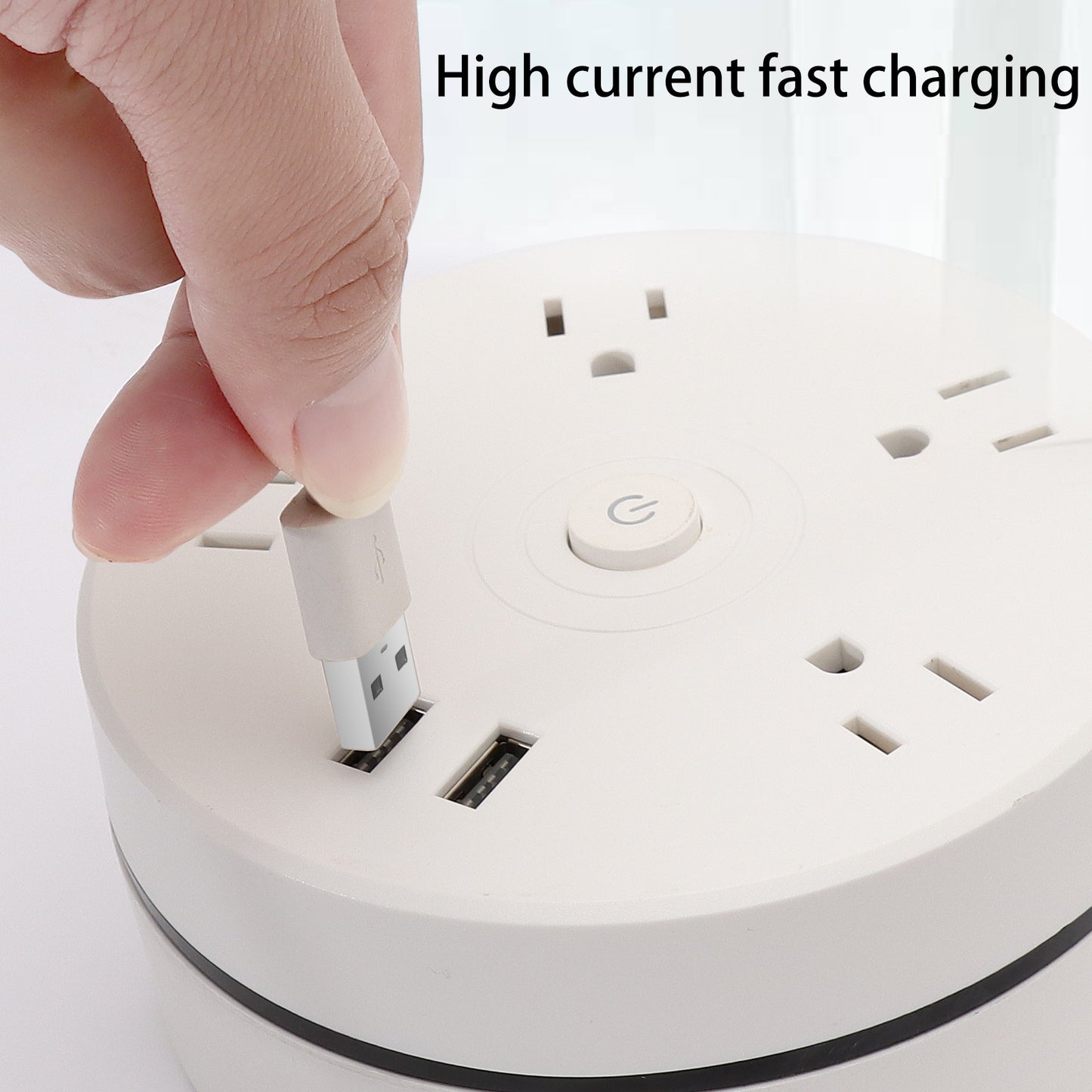 Round Total Connect Cable Power Extension Cord