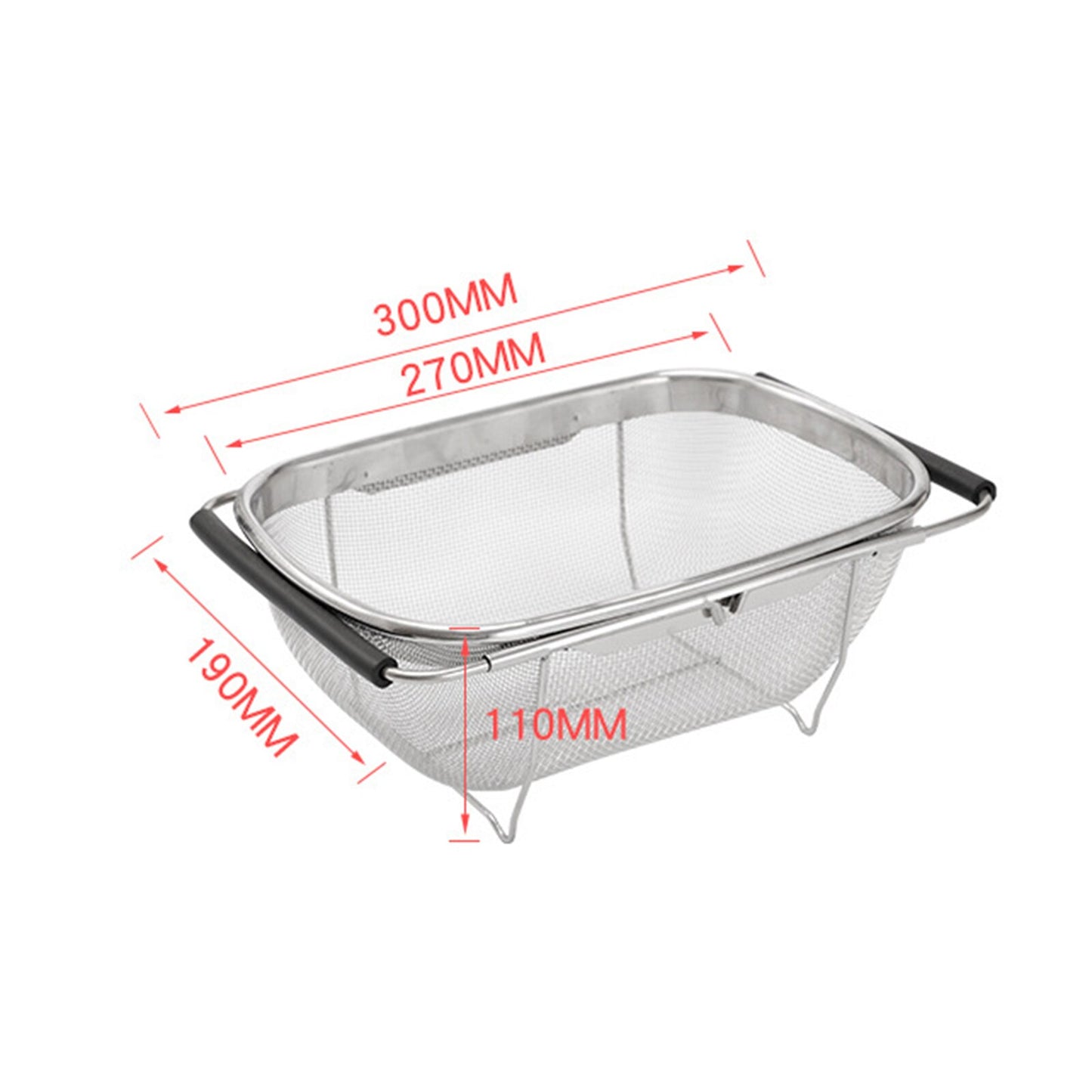 Over The Sink Telescopic Dish Rack