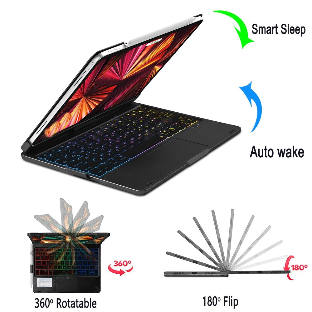 Smart Magic Tablet Holder Keyboard
