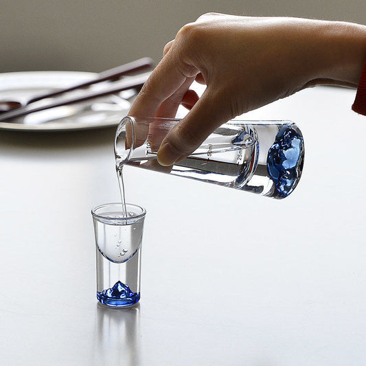 Japan Style Lead-Free Mountain Glass Set