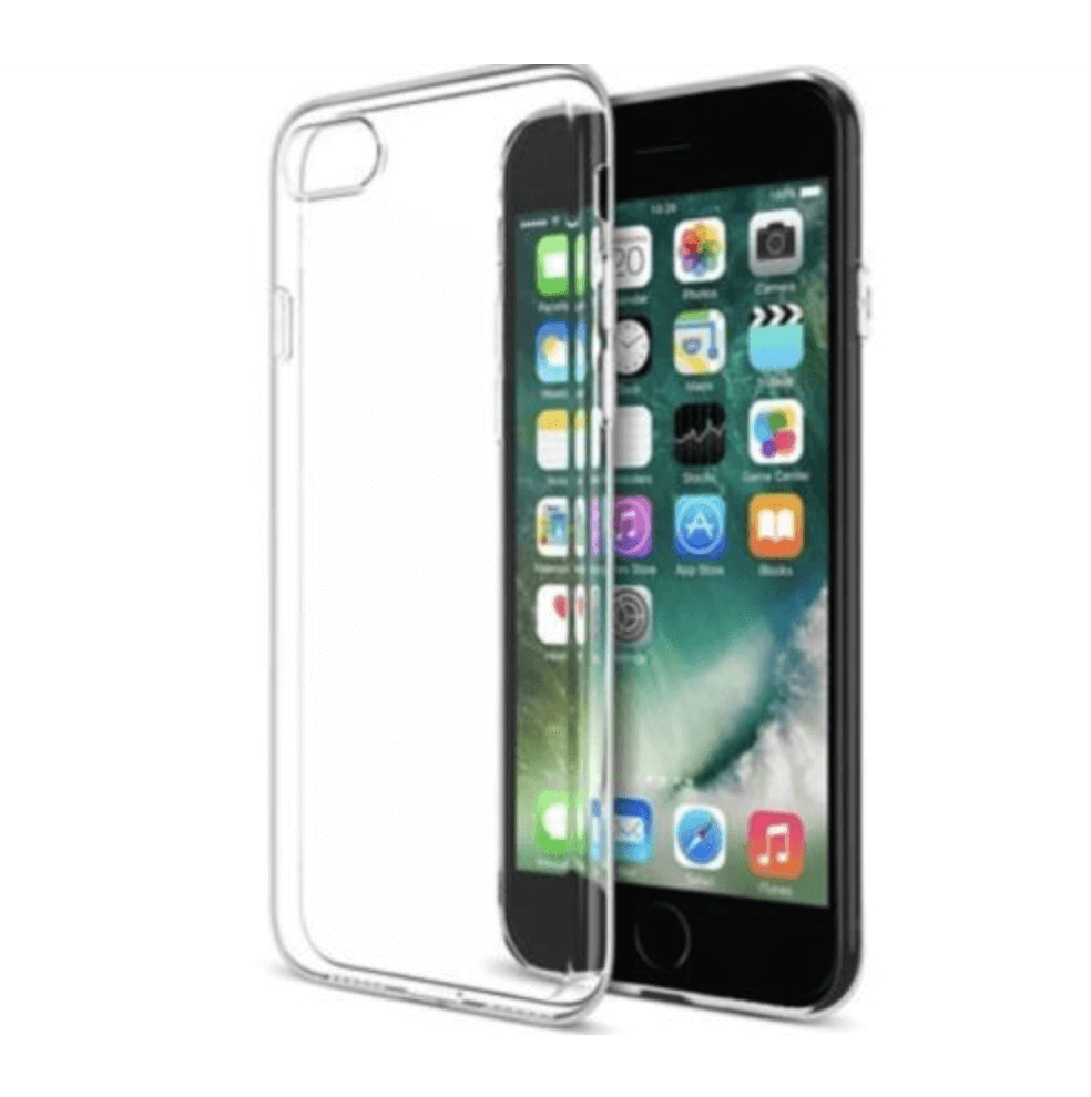 Iphone Transparent Case with Tempered Glass - MaviGadget