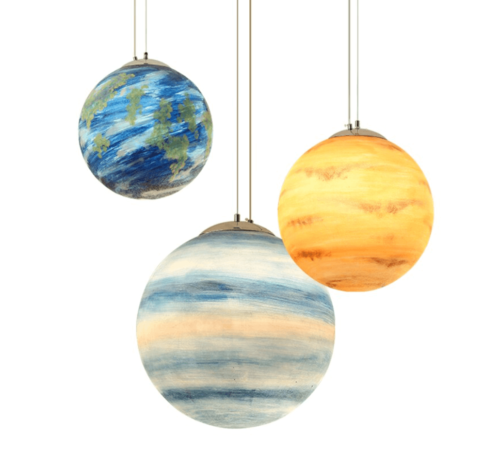 Modern Creative Universe Planet Pendant Light - MaviGadget