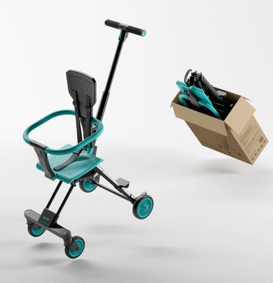 Super Lightweight Foldable Baby Stroller - MaviGadget