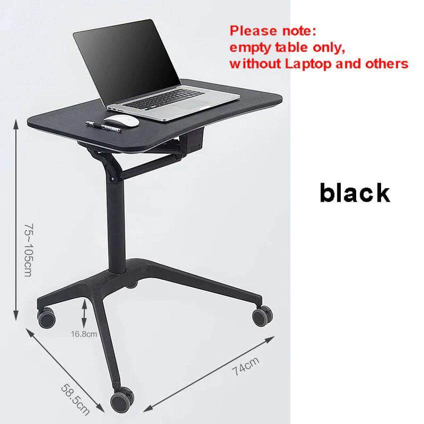 Modern Japanese Movable Adjustable Sit/Stand Desk - MaviGadget