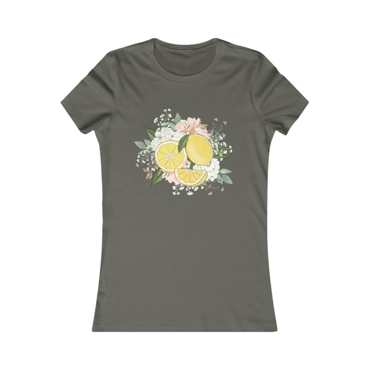 Clementine Lemon Women's  Favorite T-shirt - MaviGadget