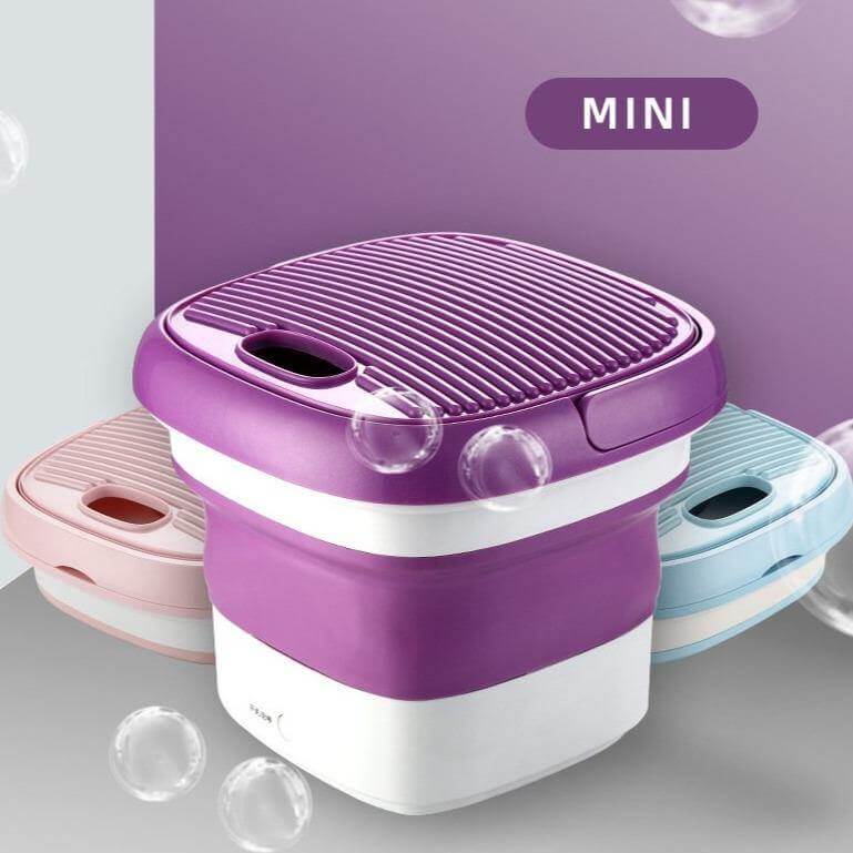 Portable Folding Ultrasonic Easy Simple Washing Machine - MaviGadget