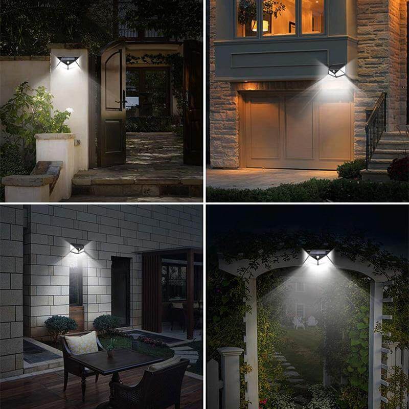 LED Outdoor Solar Light Wall Lamp - MaviGadget