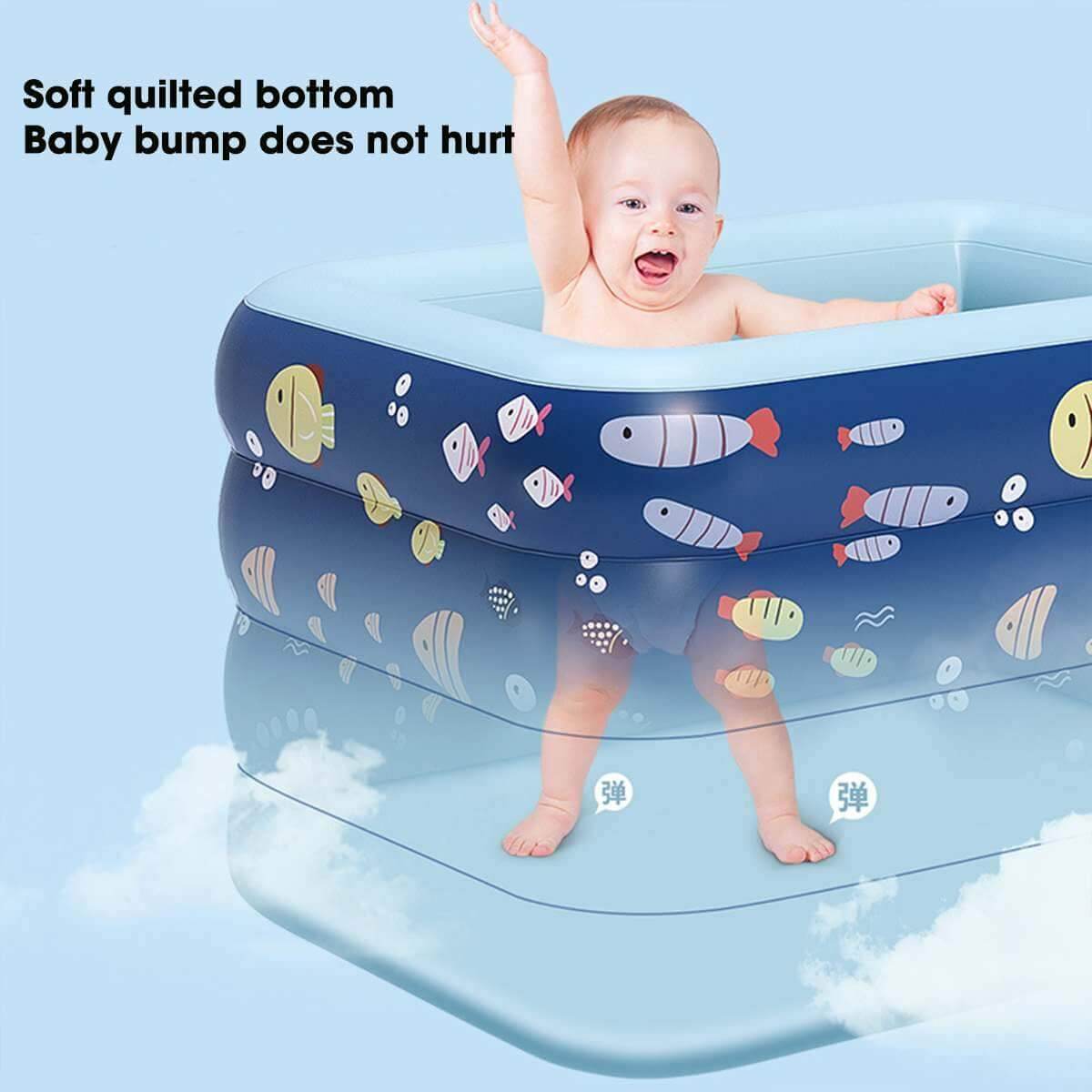 Automatic Inflatable Kids Fun Pool - MaviGadget