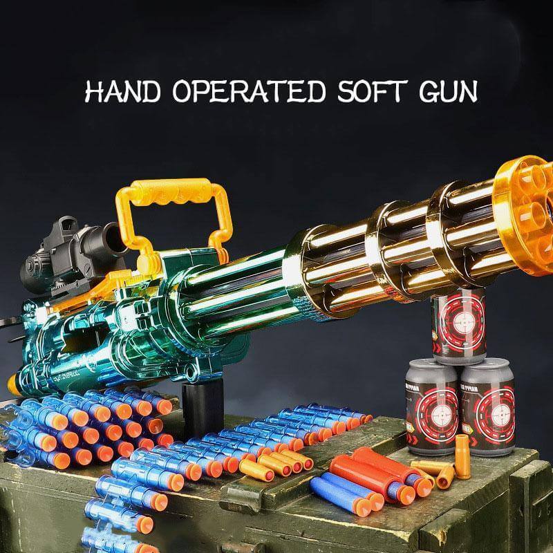 Continuous Soft Shot Bullet Machine Toy - MaviGadget