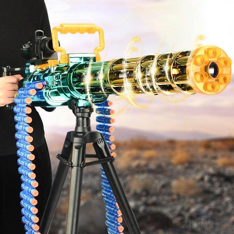 Continuous Soft Shot Bullet Machine Toy - MaviGadget