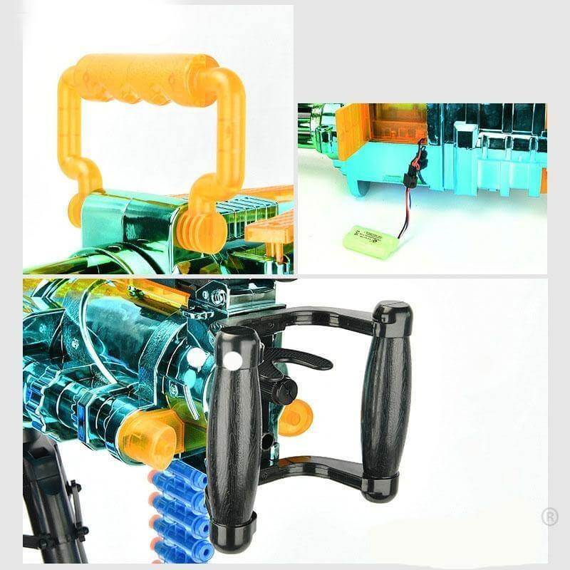 Continuous Soft Shot Bullet Machine Toy - MaviGadget