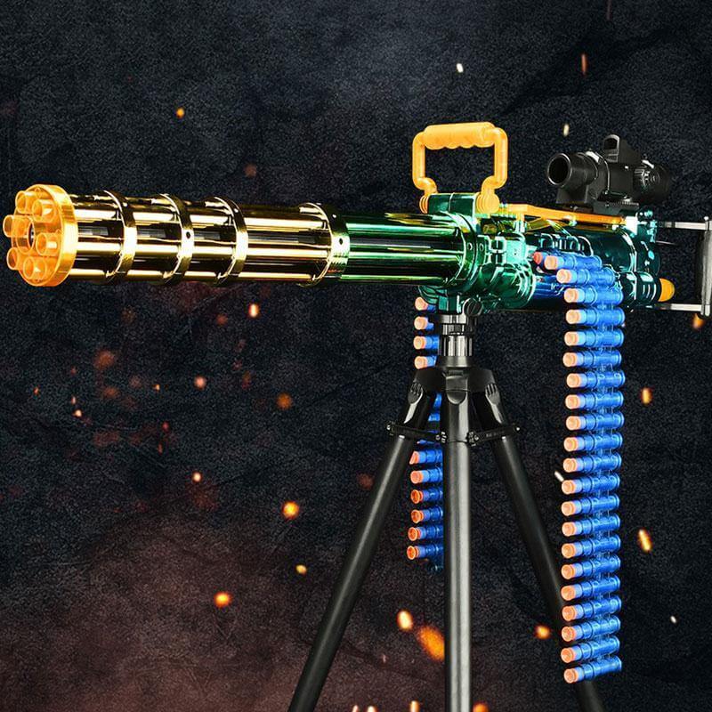 Continuous Soft Shot Bullet Machine Toy - MaviGadget