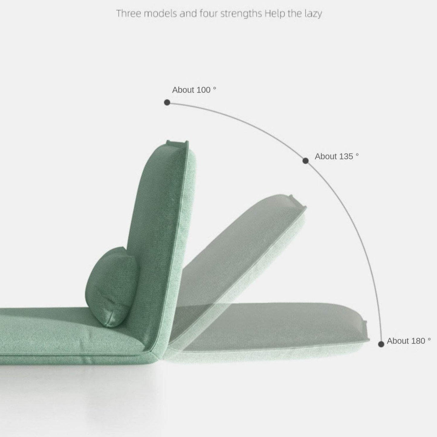 Lazy Foldable Single Sofa Bed Floor Chair - MaviGadget