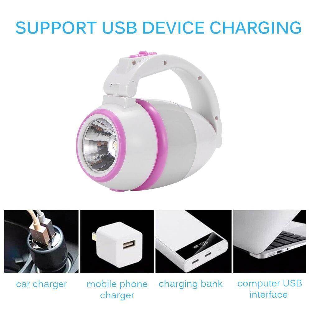 Multifunctional Portable Camping Powerbank Lamp - MaviGadget
