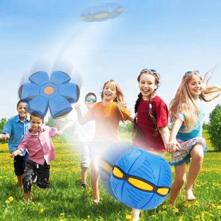 LED Flying UFO Disc Ball Toy - MaviGadget