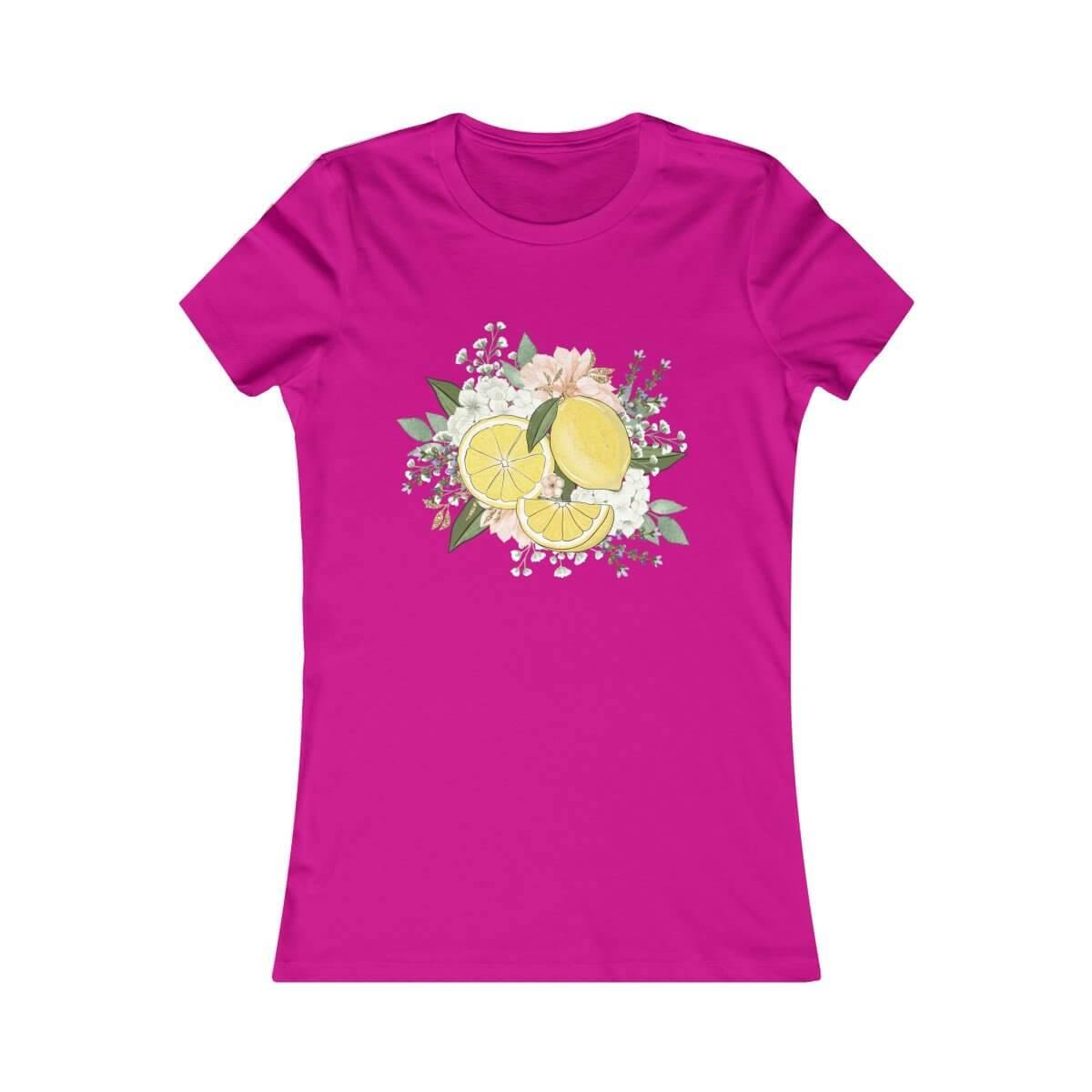 Clementine Lemon Women's  Favorite T-shirt - MaviGadget