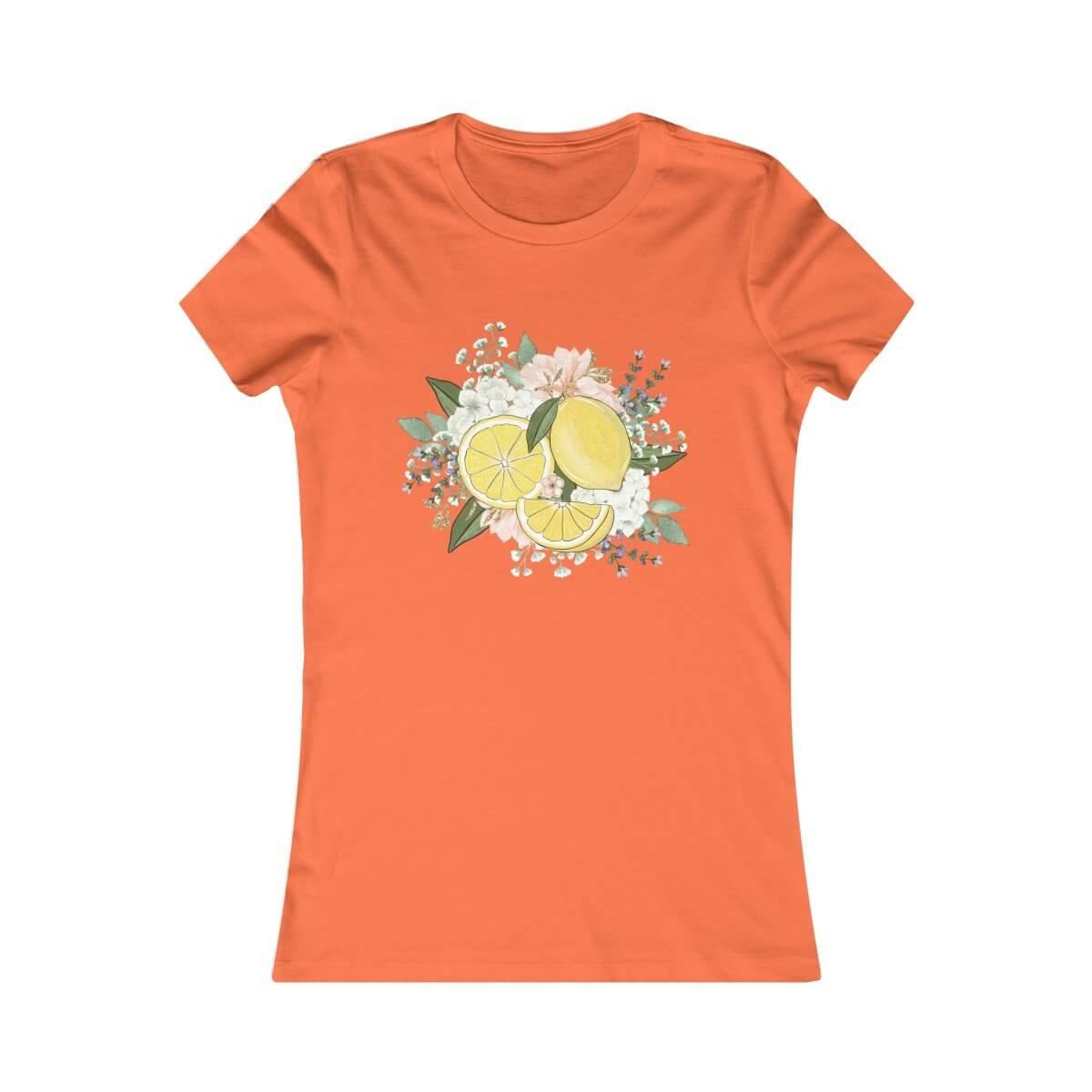 Clementine Lemon Women's  Favorite T-shirt - MaviGadget