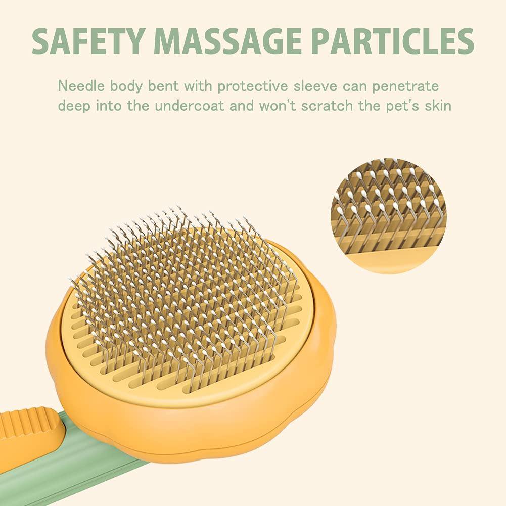 Pet Self Cleaning Hair Brush - MaviGadget