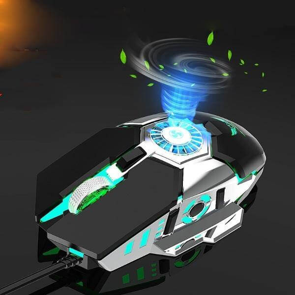 Cooling USB Fan Gaming Mouse - MaviGadget