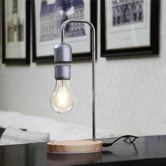 Magnetic Levitating Wireless Bulb Desk Lamp - MaviGadget