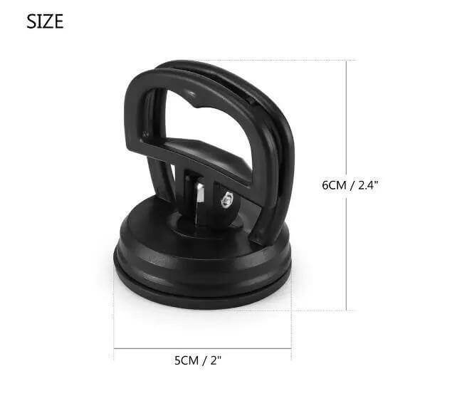 Handheld Aluminum Alloy Round Suction Cup - MaviGadget