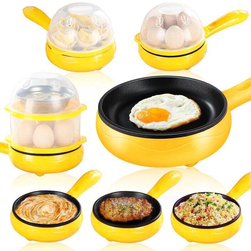 Multifunctional Non-stick Mini Electric Food Steamer - MaviGadget