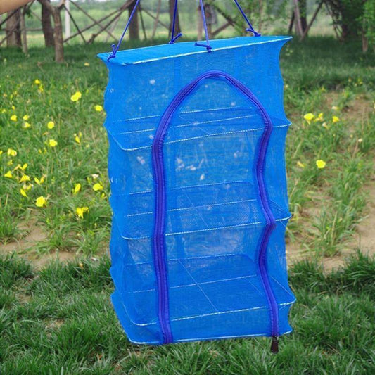 Foldable Multi-Layer Outdoor Fishing Net Rack - MaviGadget