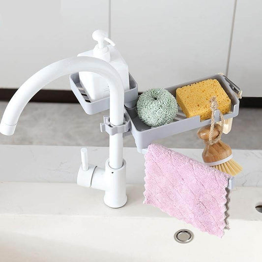 Multilayer Rotatable Kitchen Sink Drain Organizer - MaviGadget