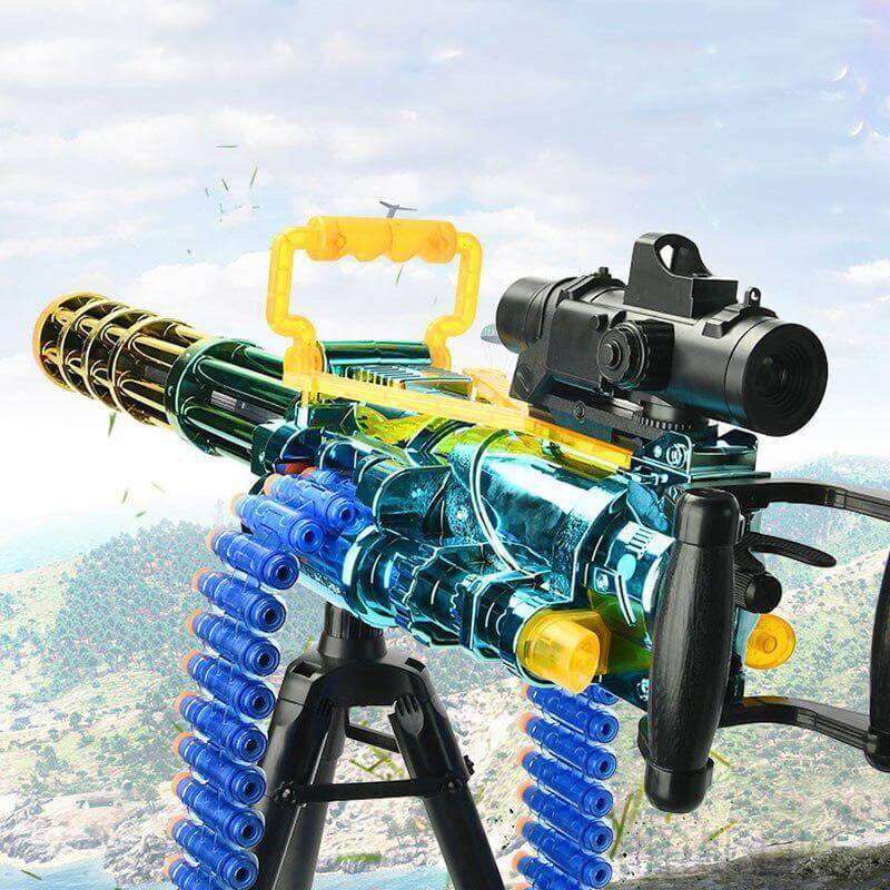 Continuous Soft Shot Bullet Machine Toy - MaviGadget