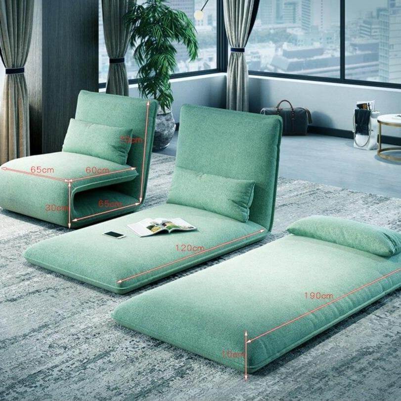 Lazy Foldable Single Sofa Bed Floor Chair - MaviGadget