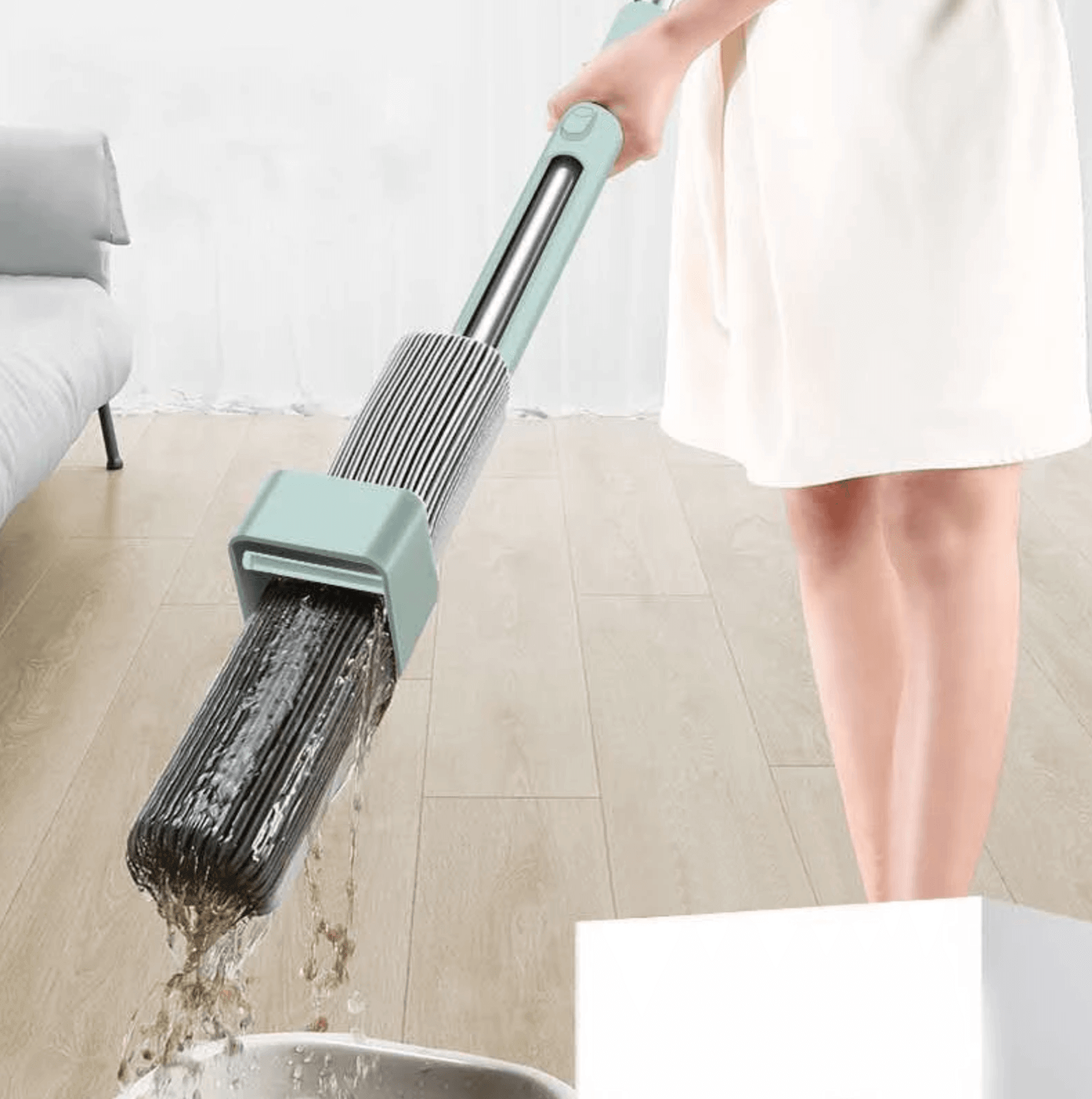 Hand-Washing 360 Rotating Magic Flat Mop - MaviGadget
