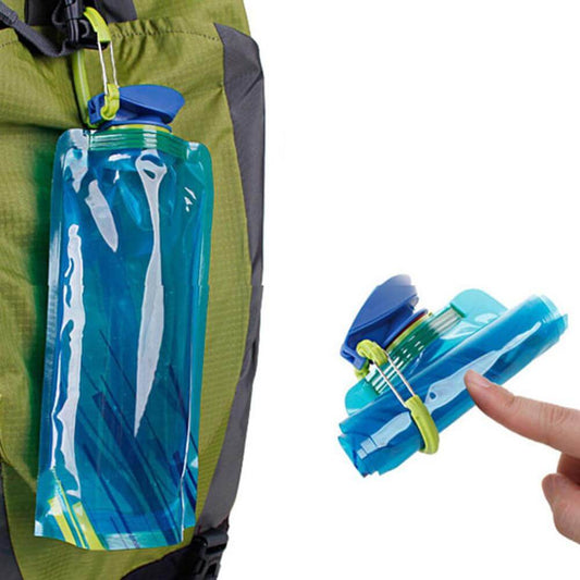 Reusable Foldable Flexible Water Bottle - MaviGadget