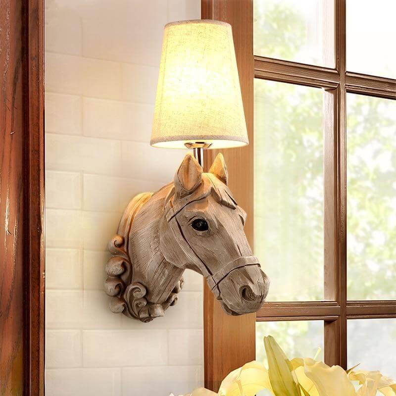 Nordic Horse Wall Lamp - MaviGadget