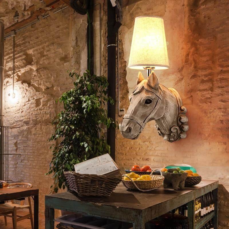 Nordic Horse Wall Lamp - MaviGadget