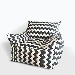 Lazy Beanbag Lounger Sofa Chair - MaviGadget