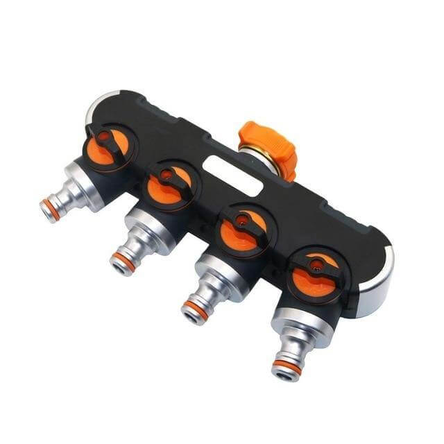 4-way Garden Hose Faucet Splitter Connector - MaviGadget