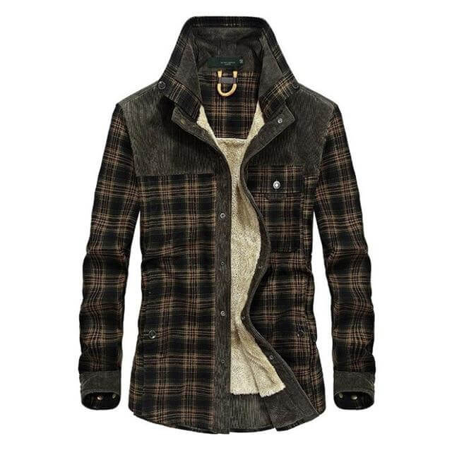 Vintage Velvet Large Size Winter Coat - MaviGadget