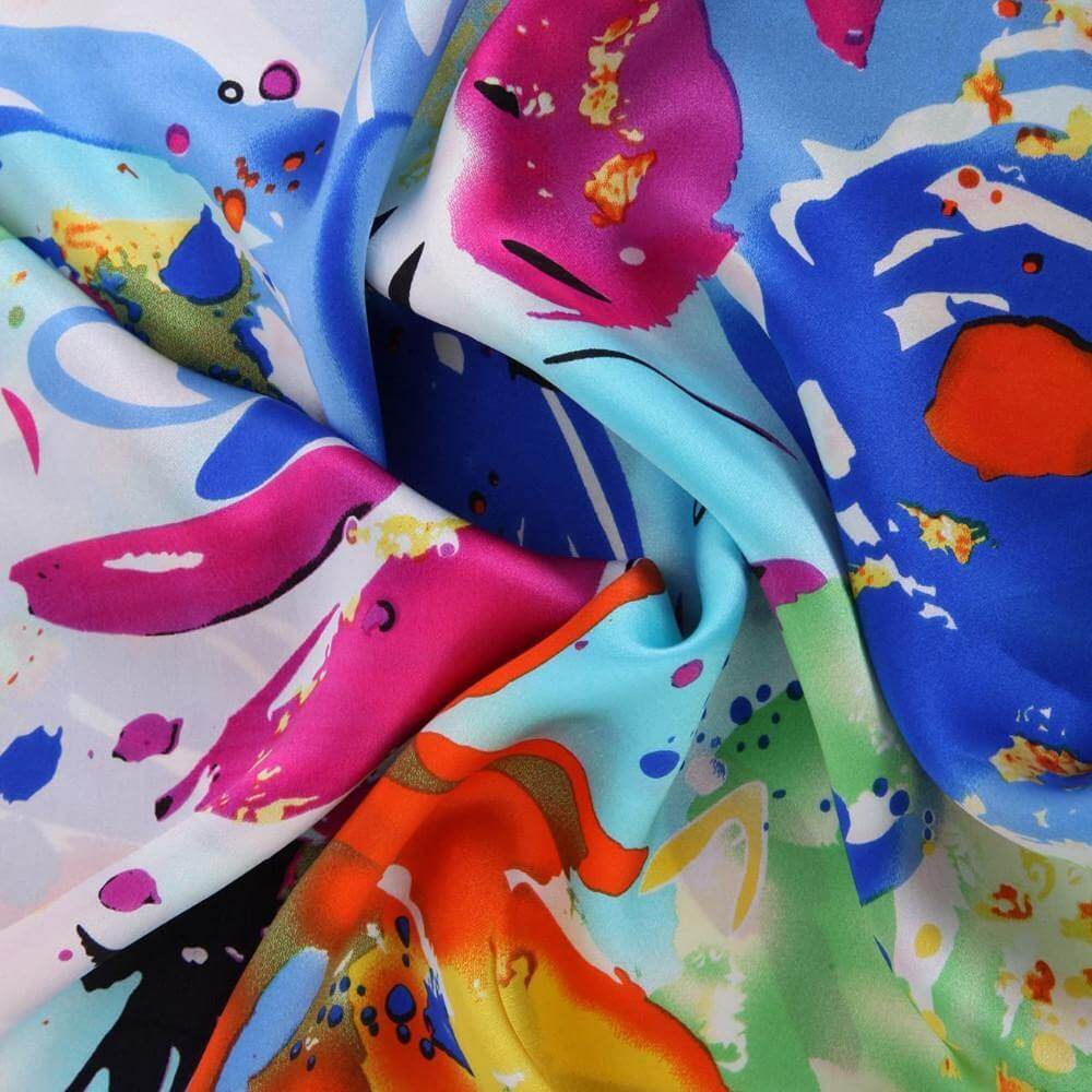 100% Nature Colorful Silk Colorful Pillowcases - MaviGadget