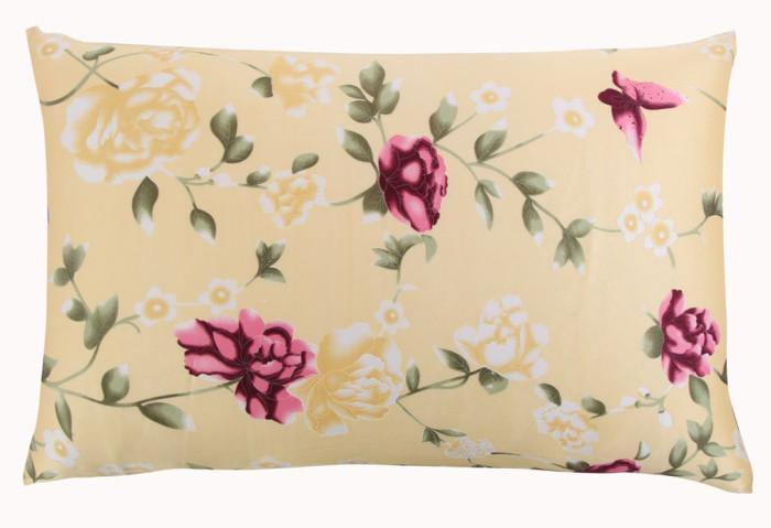 100% Nature Colorful Silk Colorful Pillowcases - MaviGadget