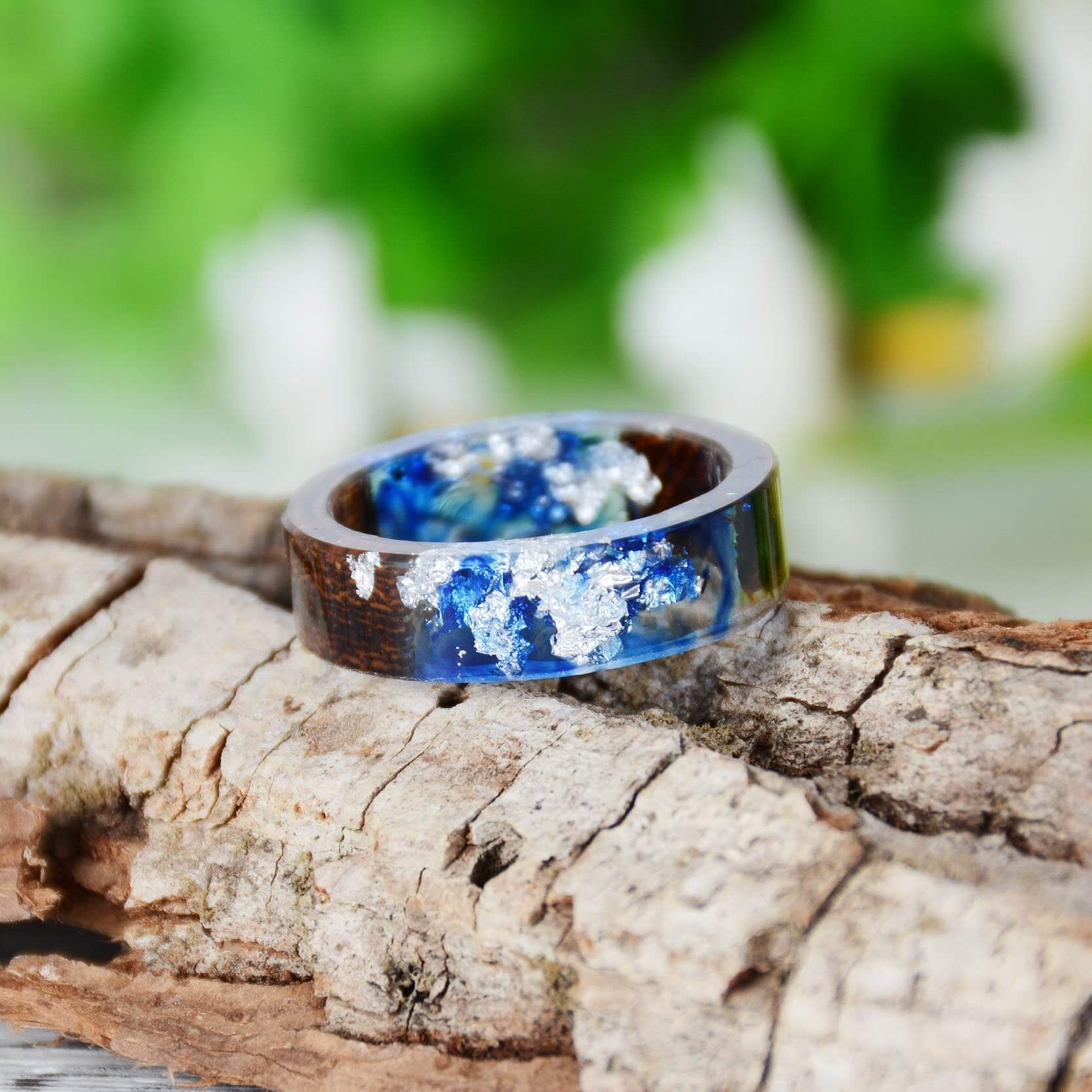 Handmade Colorful Wood Love Ring - MaviGadget